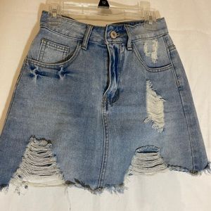 SHIEN Jean skirt